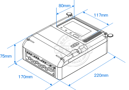 威勝DSSD331-MB3手工測繪圖